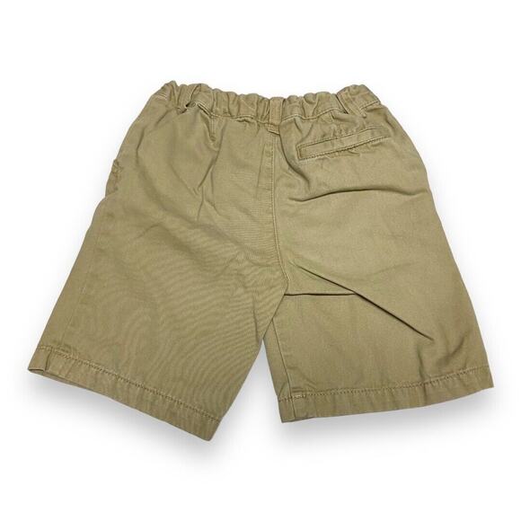 Children's Place Boys Shorts Sz 4T Khaki Tan Solid Adjustable Waist Four Pockets - Picture 3 of 6